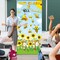 Classroom Door Cover Decoration Our Class ls Un" Bee" Lievable Summer Door Banner Bee Sunflowers Porch Backdrop Sign for School Baby Shower Easter Door Indoor Outdoor Wall Window Decor